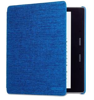 eBookReader Amazon Oasis stof cover blå